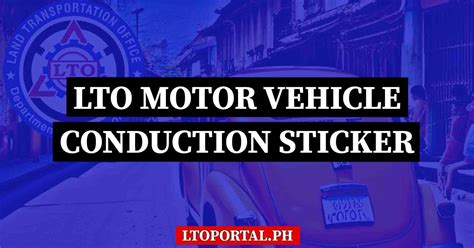 is conduction sticker included in coding|Vehicle Conduction Stickers: Everything you need to know.